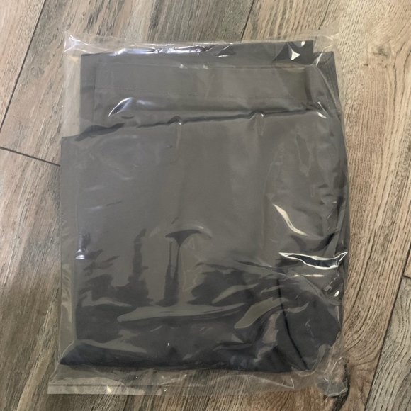 NWT LANDS' END PERFECT FIT PLAIN FRONT CHINO PANTS ARCTIC GRAY 9 - Picture 5 of 6